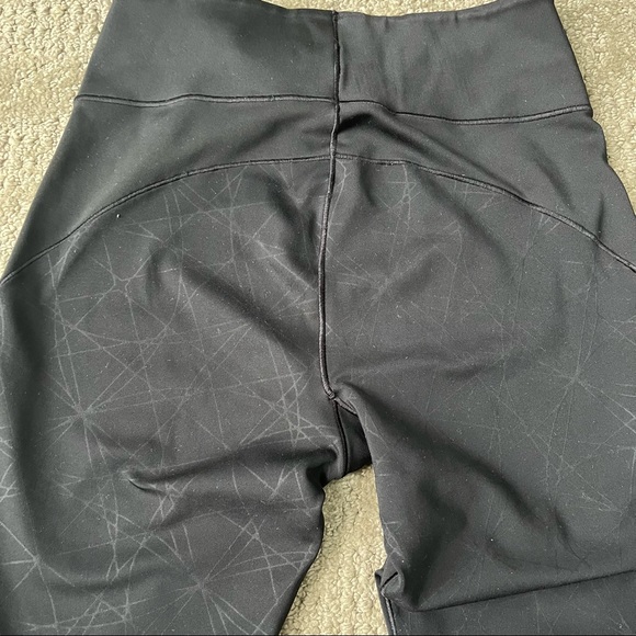 💕LAST CHANCE💕 EUC Women's Adidas Climalite Leggings size XS in Black - Picture 4 of 7